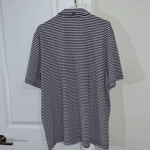 New $70 Northwestern Wildcats University SS Stripe Golf Polo Shirt XL NWT - Picture 5 of 5